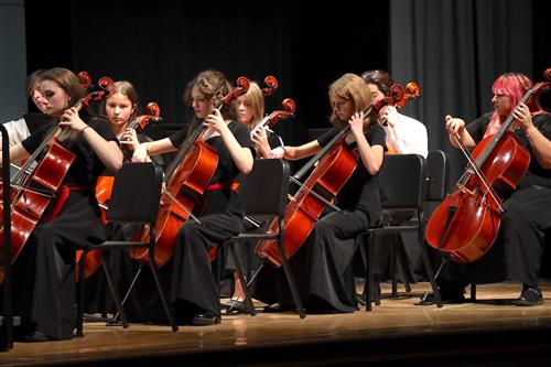 FHS Orchestra plays in concert